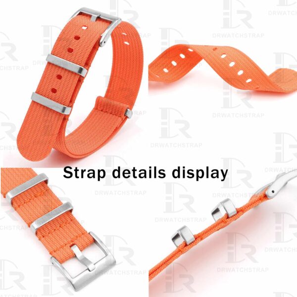 Buy Omega and swatch Moonswatch Nato strap 20mm watch band (3)