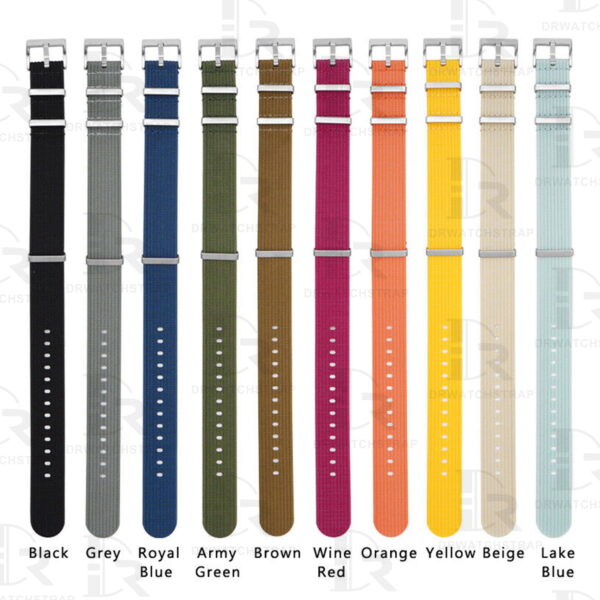 Buy Omega and swatch Moonswatch Nato strap 20mm watch band (6)