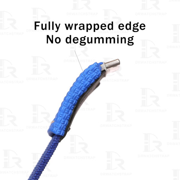 Buy Custom Richard Mille watch strap Blue Rubber Elastic watch band RM 035 030 055 011 067 (2)