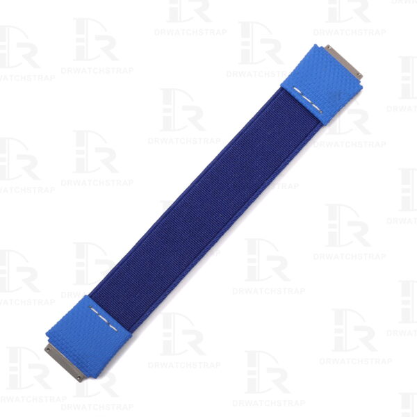 Buy Custom Richard Mille watch strap Blue Rubber Elastic watchband RM 035 030 055 011 067 (1)