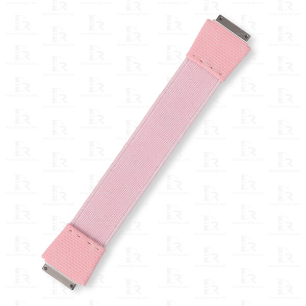 Buy Custom Richard Mille watch strap Pink Rubber Elastic watch band RM 035 030 055 011 067