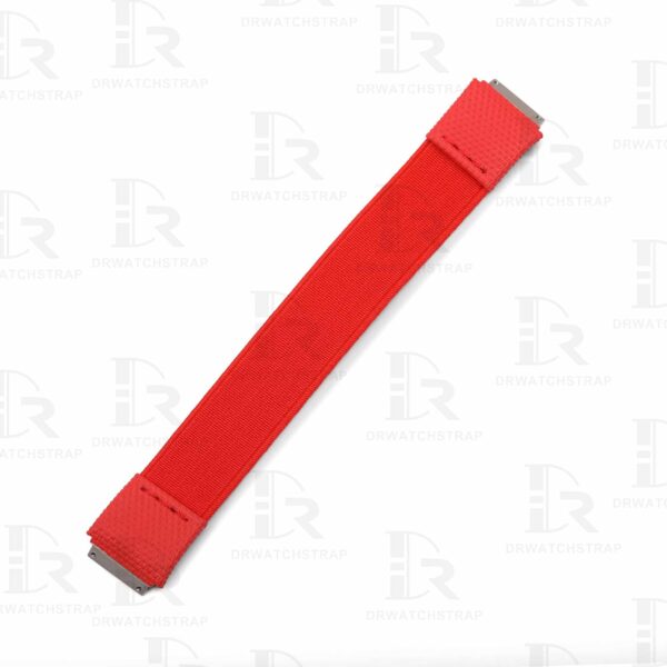 Buy Custom Richard Mille watch strap Red Rubber Elastic watchbands RM 035 030 055 011 067