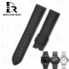 Buy Canvas Panerai Luminor Black Canvas Nylon Strap 22mm 24mm 26mm Handmade watch band (1)