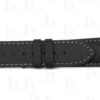 Buy Custom Cartier Pasha replacement strap Black Canvas Nylon handmade watch straps (2)