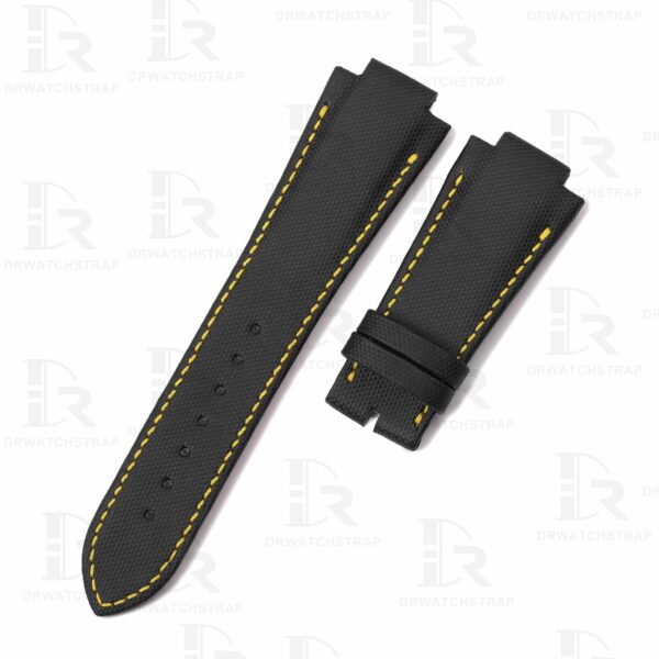 Buy Custom Girard Perregaux laureato watch strap Black Select High-density Canvas Nylon Replacement watch band (1)