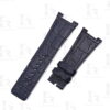 Buy Custom IWC Ingenieur 323909 Dark Blue Leather Strap 28mm Replacement watch Straps