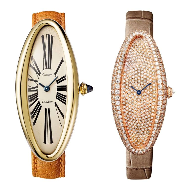 Cartier Baignoire Allongée watch vintage