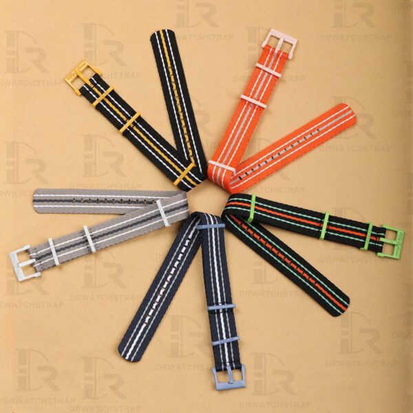 Buy Blancpain x Swatch 22mm Orange nato watch strap (1)