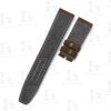 Buy Custom black bay p01 tudor straps Brown Suede leather watch band replacement 20mm (2)