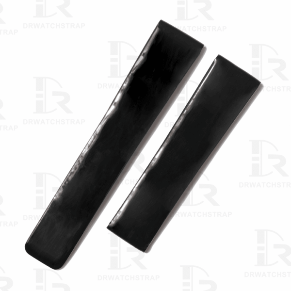 Buy custom Tag Heuer formula 1 watch band Black Patent leather straps replacement 17mm