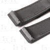 Buy Custom Cartier Santos 100 Black nylon velcro strap 20mm 23mm 24mm replacement watch band (2)