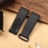 Buy Custom Cartier Santos 100 Black nylon velcro strap 20mm 23mm 24mm replacement watch straps (1)