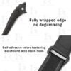 Buy Custom Cartier Santos 100 Black nylon velcro strap 20mm 23mm 24mm replacement watch straps (2)
