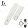 Buy Custom Montblanc Star Lady Automatic White Satin straps 19mm Replacement watch band (1)