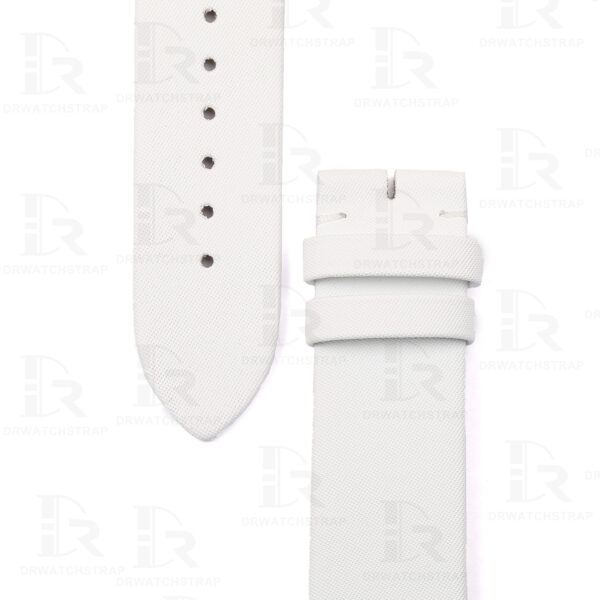 Buy Custom Montblanc Star Lady Automatic White Satin straps 19mm Replacement watchband (2)