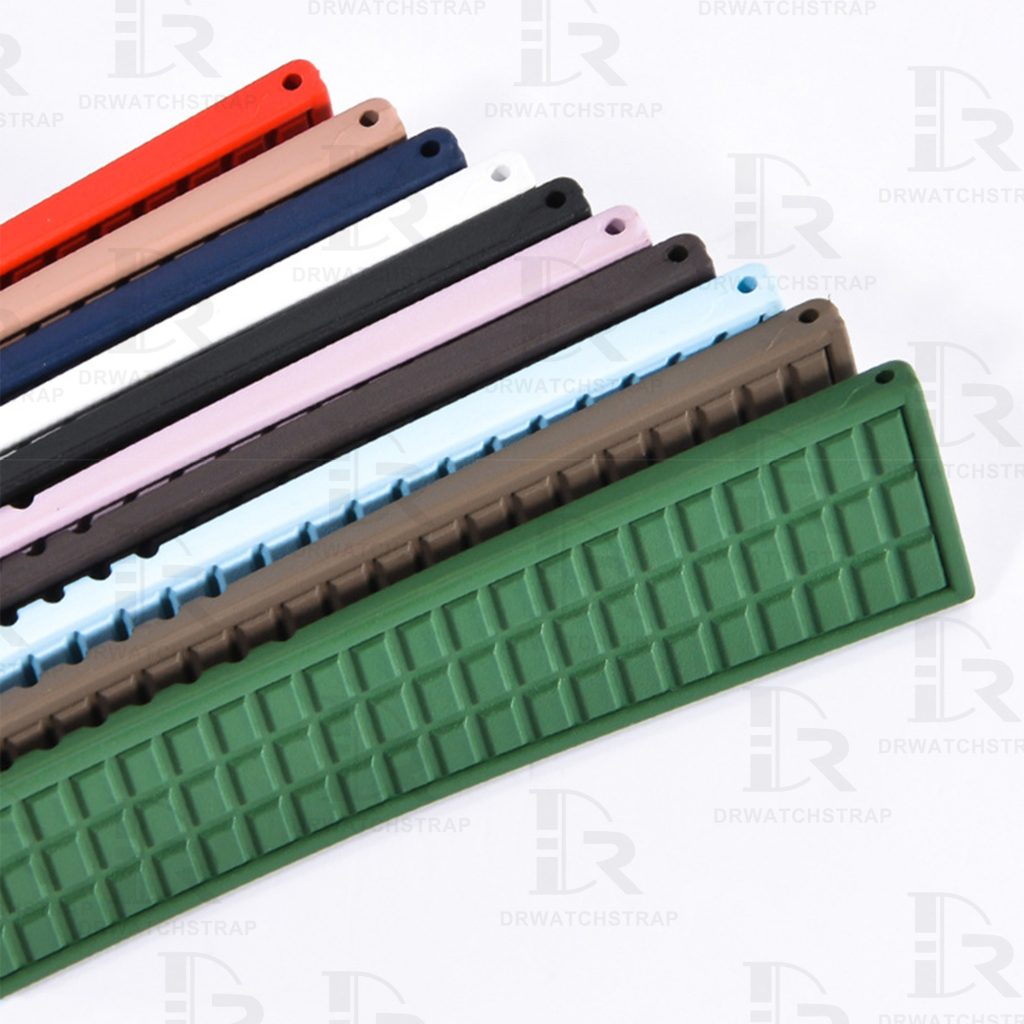 Buy Patek Philippe Aquanaut 5069 5067 5068 5072 19mm Lady's Brown rubber watch strap replacement watchbands