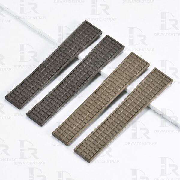 Buy Patek Philippe Aquanaut 5069 5067 5068 5072 19mm Lady's Dark Brown rubber watch strap replacement watchbands