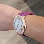 Cartier Bareplacment Cartier Ballon Bleu canvas Strapllon Bleu Handmade nylong Strap