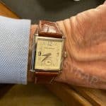 Cartier Tank solo black satin watch band replacement strap drwatchstrap