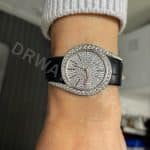 Bvlgari B Zero1 blue calfskin leather watch band