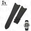 Buy Custom patek philippe Nautilus 5711 Black Canvas Nylon strap 21mm 25mm replacement watch band (1)