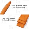 Buy Custom patek philippe Nautilus 5711 Orange Canvas Nylon leather strap 21mm 25mm replacement watch band (3)