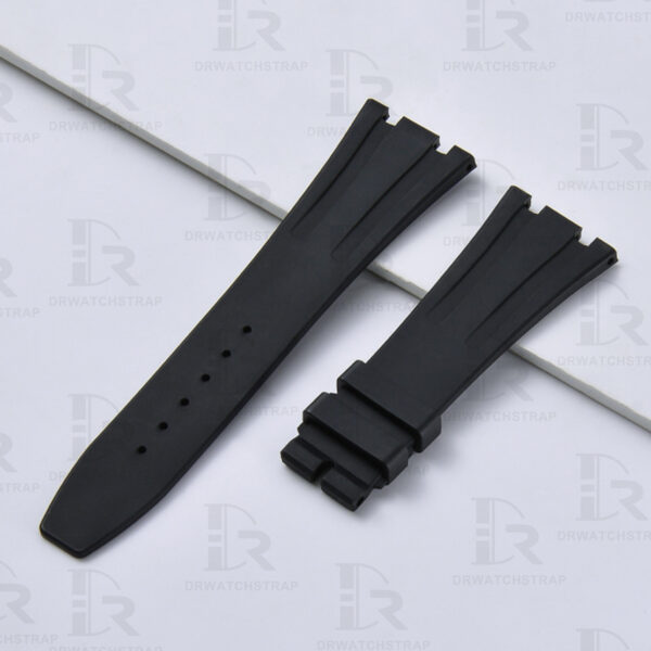 Buy Replacement audemars piguet royal oak offshore ap watch rubber clad strap Black 15202 15450st 15300 15400st 15500st 26331 26320 26239 for sale price band (3)