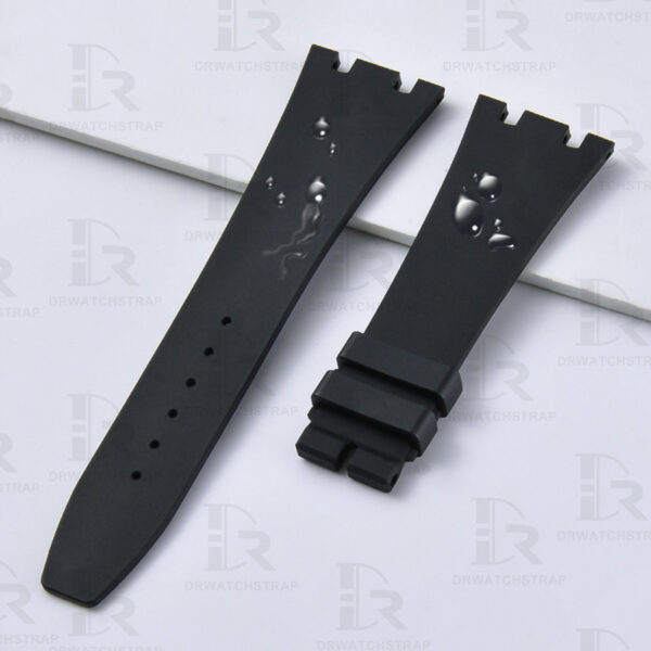 Buy Replacement audemars piguet royal oak offshore ap watch rubber clad strap Black 15202 15450st 15300 15400st 15500st 26331 26320 26239 for sale price band (4)