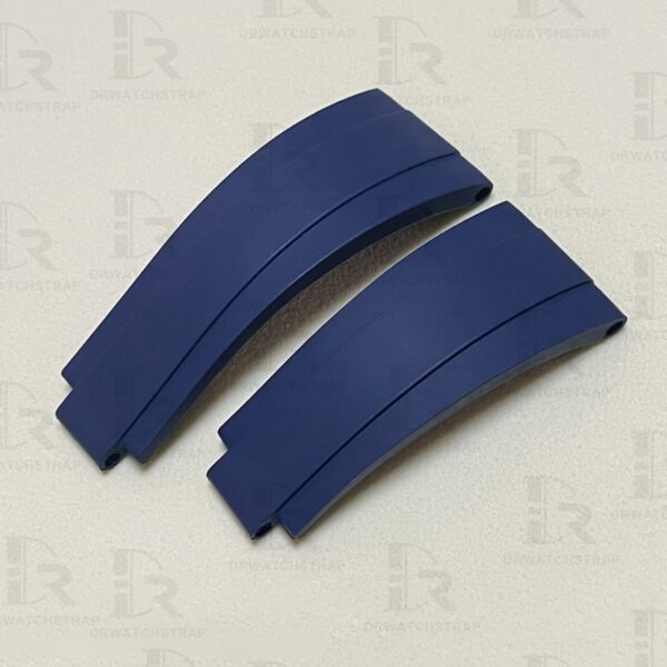 Buy replacement Rolex Submariner Daytona oysterflex Blue rubber strap 20mm 21mm 22mm watch band