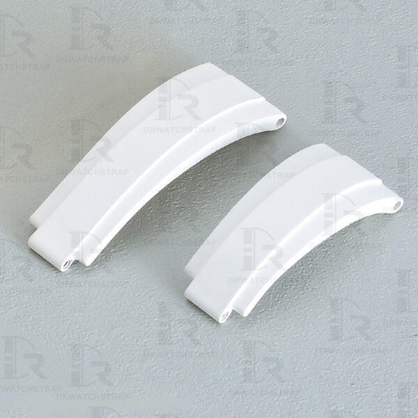 Buy replacement Rolex Submariner Daytona oysterflex White rubber strap 20mm 21mm 22mm watch band