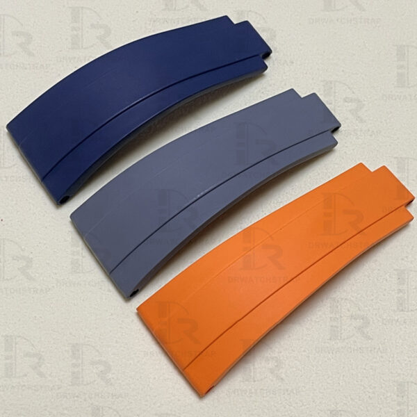 Buy replacement Rolex Submariner Daytona oysterflex rubber strap 20mm 21mm 22mm watch straps (1)