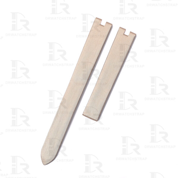 Custom Beige Satin Strap Cartier Baignoire (1)