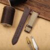 Custom Brown Calfskin leather strap Van Cleef & Arp els la Collection Moonphase 35001 ladies 18mm replacement watchbands (1) Custom Brown Calfskin leather strap Van Cleef & Arp els la Collection Moonphase 35001 ladies 18mm replacement watchbands (1)