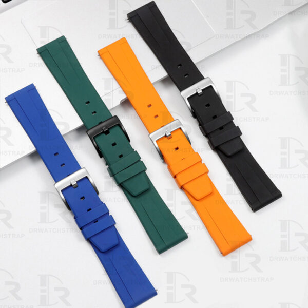 Quick release FKM rubber watch strap 18mm 19mm 20mm 21mm 22mm 23mm 24mm Dark Blue watchband (2) Quick release FKM rubber watch strap 18mm 19mm 20mm 21mm 22mm 23mm 24mm Dark Blue watchband (2)