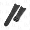 Replacement Rubber straps 25mm patek philippe nautilus Black rubber strap (2)
