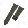 Replacement Rubber straps 25mm patek philippe nautilus Green rubber strap