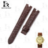 Handmade Custom Vintage Cartier Vendome straps Dark Brown Round scale American Alligator watch bands (1) Handmade Custom Vintage Cartier Vendome straps Dark Brown Round scale American Alligator watch bands (1)