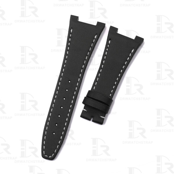 Handmade IWC Ingenieur IW322703 Canvas Nylon watch band 3227 3239 IW378401 IW378404 IW323601 28mm 29mm 32mm Mission Earth Replacement Black Canvas Nylon strap (2)