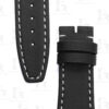 Handmade IWC Ingenieur IW322703 Canvas Nylon watchband 3227 3239 IW378401 IW378404 IW323601 28mm 29mm 32mm Mission Earth Replacement Black Canvas Nylon strap (2)