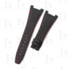 Buy Custom Black Canvas Nylon Straps IWC ingenieur Zinedine Zidane replacement watch band (1)