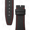 Buy Custom Black Canvas Nylon Straps IWC ingenieur Zinedine Zidane replacement watchbands (2)