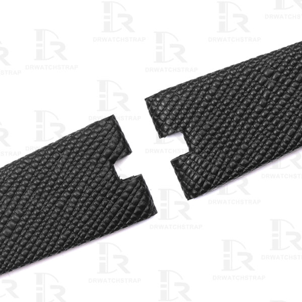 Buy Custom Bvlgari B zero1 leather watch straps Black calfskin leather handcrafted watchbands for sale (2)