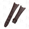 Buy Handmade Custom Dark Brown Alligator leather watch band IWC big ingenieur strap Replacement watch strap