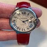 Hublot Big Bang Ladies Chronograph watch Green Alligator leather strap (2)