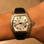 Squale Matic 60 Atmos Dive Watch band blue canvas fabric nylon sailcloth strap (2)