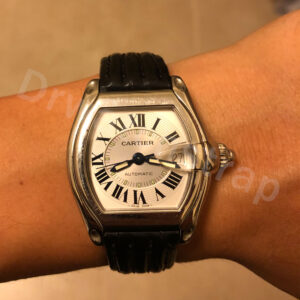 Replacement Cartier Roadster strap leather quickswitch