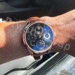 Portugieser Perpetual Calendar Brown orange alilgator leather watch band strap drwatchstrap (2)