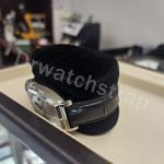 Vacheron Constantin Malte Chronograph black Alligator leather watch band strap for sale (2)