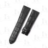 Buy Custom Black alligator leather strap Zenith el primero watch band Handmade for sale straps (2)