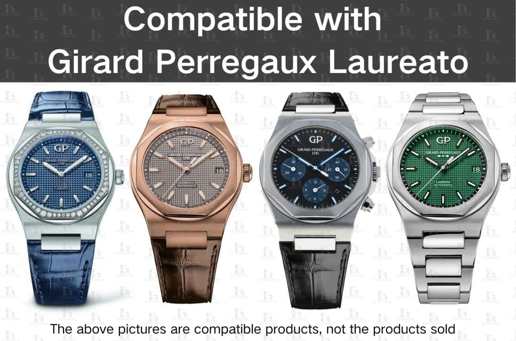 GP Girard Perregaux Laureato 81010 Chronograph 38mm 42mm